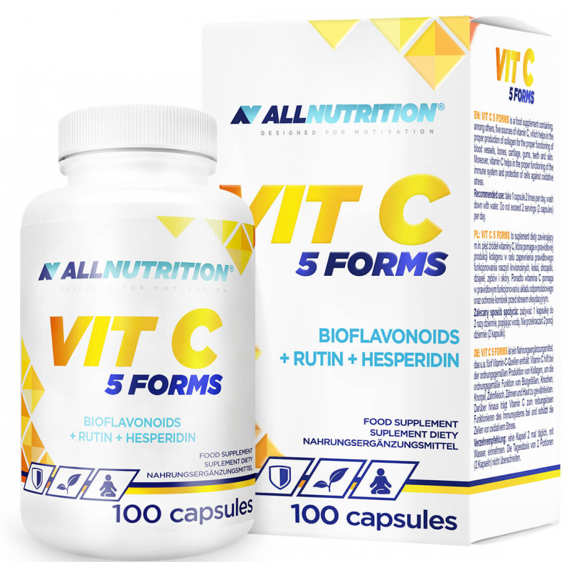 AllNutrition C-Vitamiin 5 vormi 100 kapslit